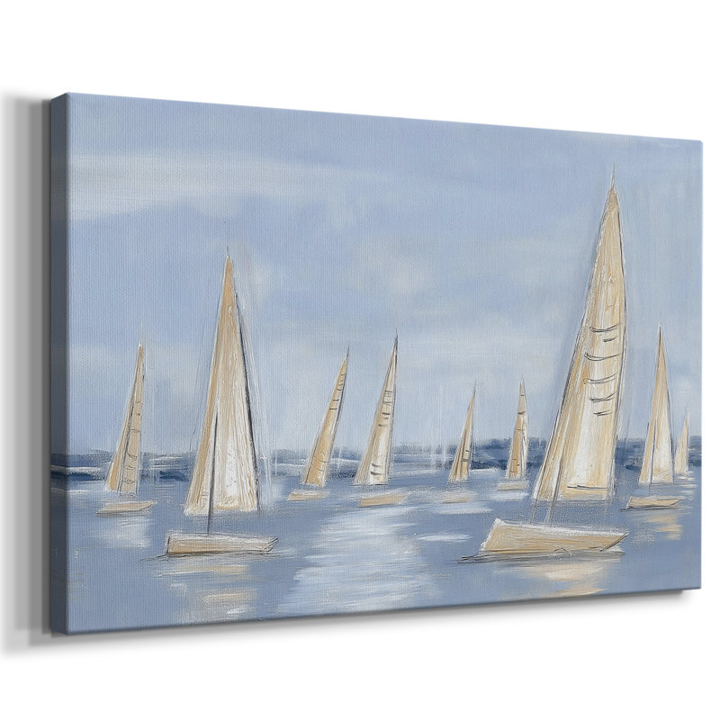 Nautical Series-VIII - Cavas enveloppés de galerie, 12 x 18