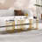 Nesting Coffee Table Set Of 3 With Tabletop & Powder-coated Office