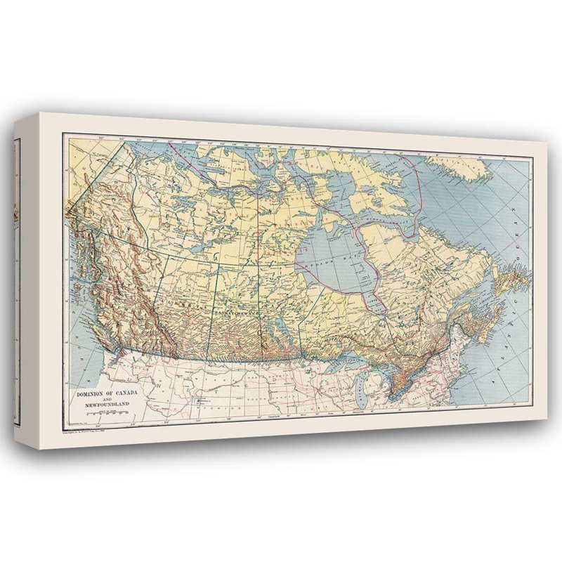 Art sur toile tendue Trent Austin Design® Reynold, Terre-Neuve, Canada, Reynold, H 13 po x l 18 po