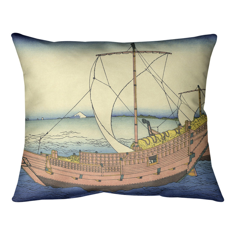 Housse de coussin rectangulaire et insert, Duvet synthétique, Île Seymour Nord, Galapagos, 20 po x 14 po