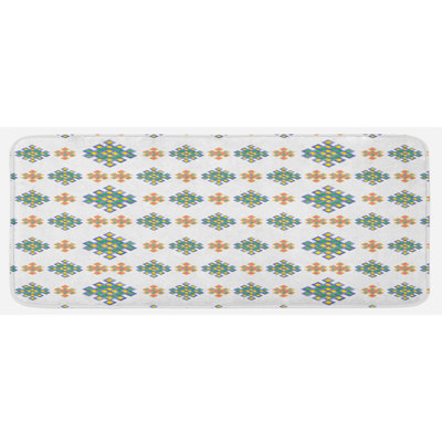 Eclectic Polyester Kitchen Mat