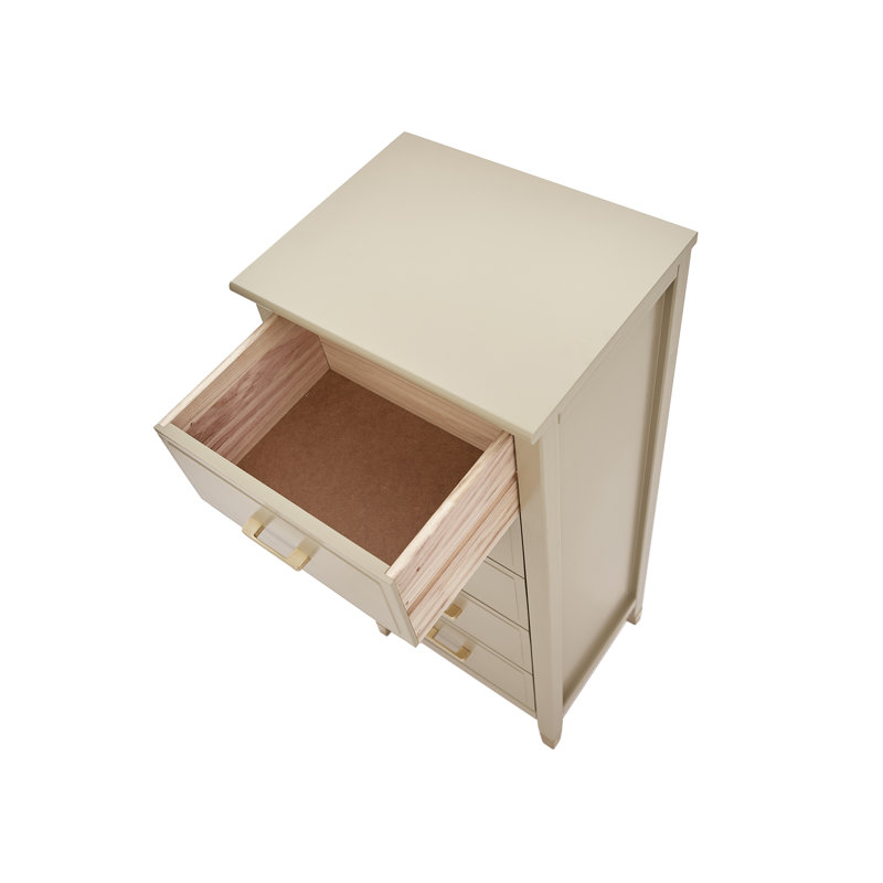 Olivette 5 - Drawer Chest of Drawers, Clay