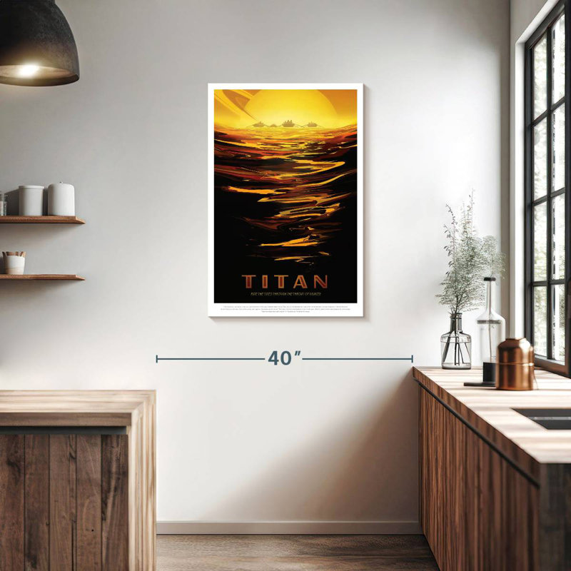 Oberle Titan Retro Print, 36" H x 24" W