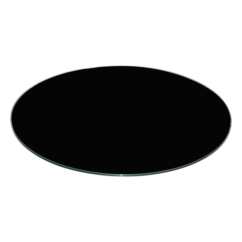 Plateau de table Carrell, P 0,38 po x H 36 po x l 36 po, Noir