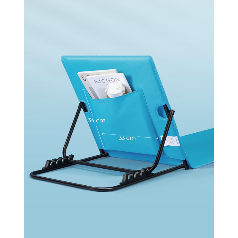 Caite Folding Beach Chair, Sky Blue
