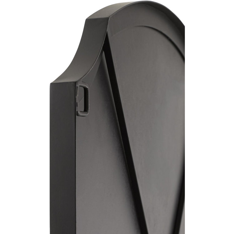 Galey Alix x Livabliss Landon Mirror, Matte Black, 36" x 29"