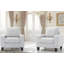 Ensemble de 2 fauteuils club en similicuir Worthen-394444652