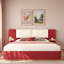 Lit plateforme tapissier avec tablettes-902076637-902076626