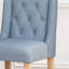 Ensemble de 2 tabourets de comptoir à oreilles capitonnés en tissu Vienna Vienna de 27 po, alliant style et confort pour les cuisines modernes-87657789