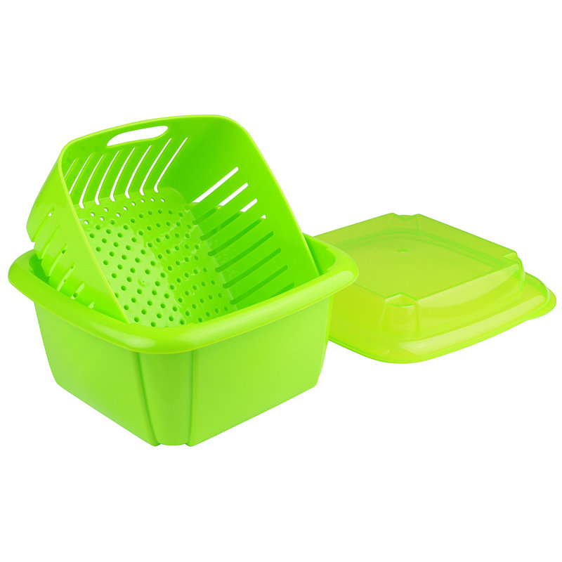 Ensemble de 2 contenants alimentaires Scheid, Vert