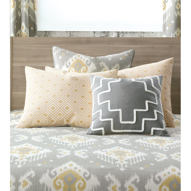 Downey Linen Square Pillow Cover & Insert