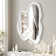 Miroir mural en bois massif