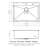 30X22 Inch Kitchen Sink Drop-In 16 Gauge Stainless Steel Single Bowl Topmount Kitchen Sink