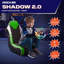 X Rocker Shadow 2.0 Audio Floor Rocker Gaming Chair-120943806