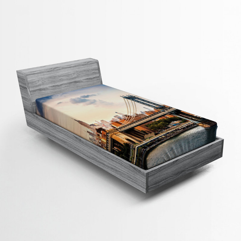 Drap-housse new york, Simple