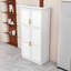 Armoire de cuisine autoportante en bois avec tablette réglable, plateaux coulissants et dispositif de sécurité-1424751184-1424751199