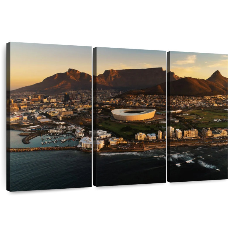 Rorry Cape Town Cityscape, 36" H x 57" W