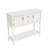 Farmhouse Wood Console Table with Drawers and Cabinet for Entry and Living Room-1925925148