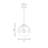 Margos Willem Single Globe Glass Pendant-1980938625