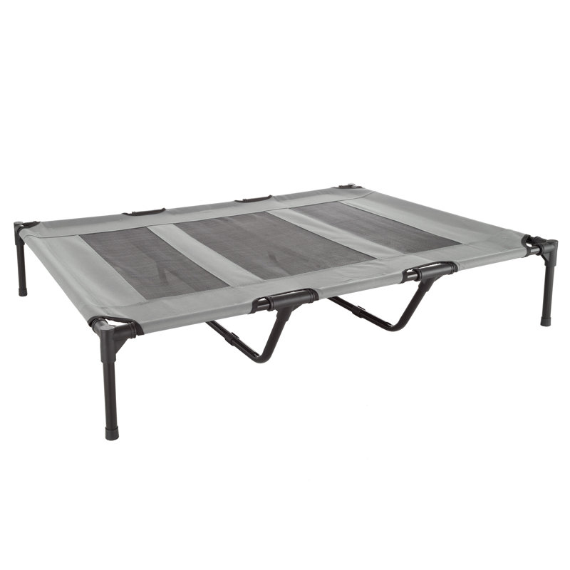 Polyester Pet Bed, 22.86cm H x 121.92cm W x 91.44cm D, Grey
