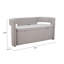 Banc de rangement Papua gris