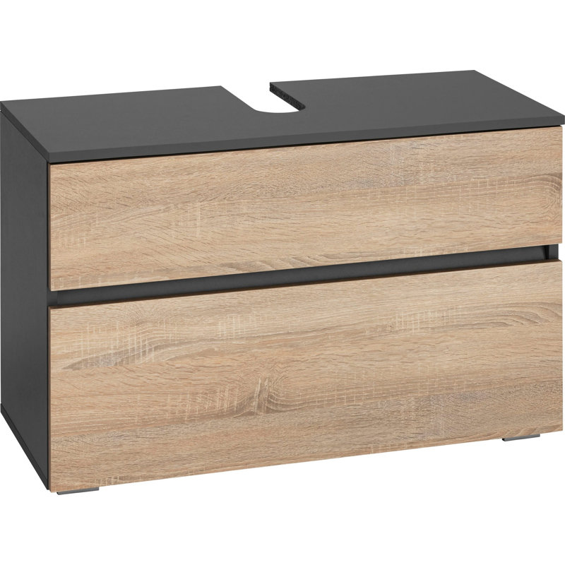 Edder Back To Wall Toilet Unit, Oak