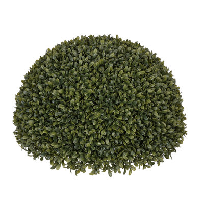 Topiaire en faux buis demi-boule de 19 po de diamètre