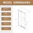 32-36"W x 72"H Pivot Glass Shower Door, Frame Swing Shower Door with 1/4"(6mm) Clear SGCC Tempered Glass, Chrome Finish, Reversible Installation-112954321