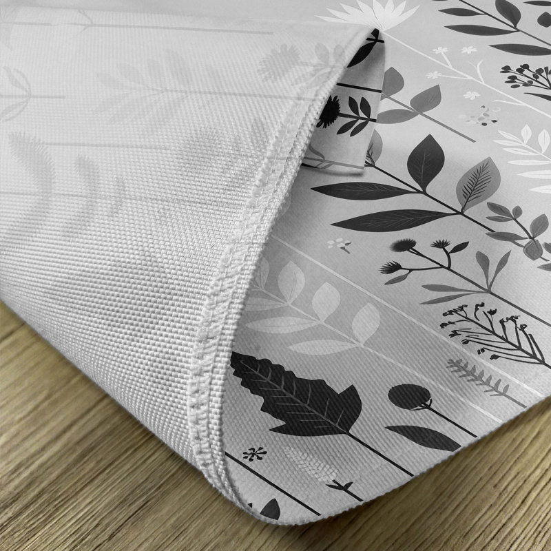 Ensemble de 4 napperons gris Ambesonne