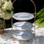 Provence Rattan Triple Tiered Server - Whitewash/Natural