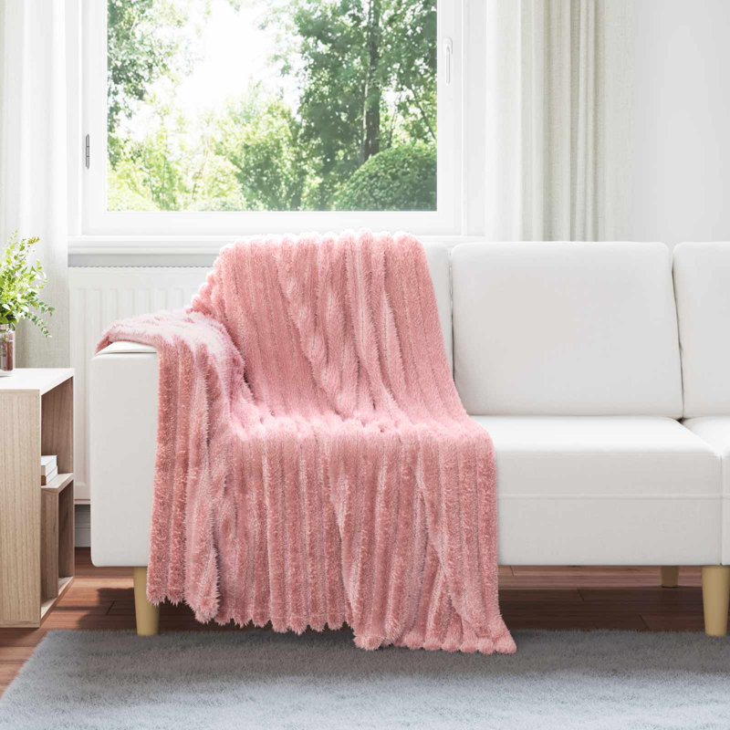 5.1-42 Throw Blanket, Pink, 150cm x 130cm