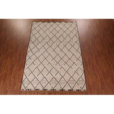 All-Over Trellis Moroccan Oriental Area Rug