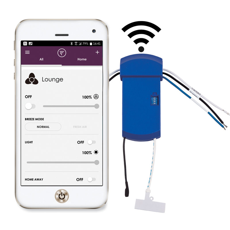 GlideAire Ceiling Fan - fanSync Wi-Fi Receiver