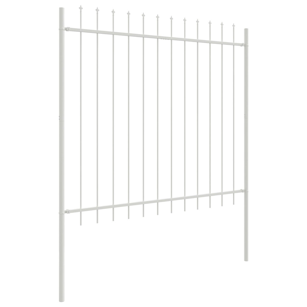 150cm H x 170cm W Metal Border Fencing