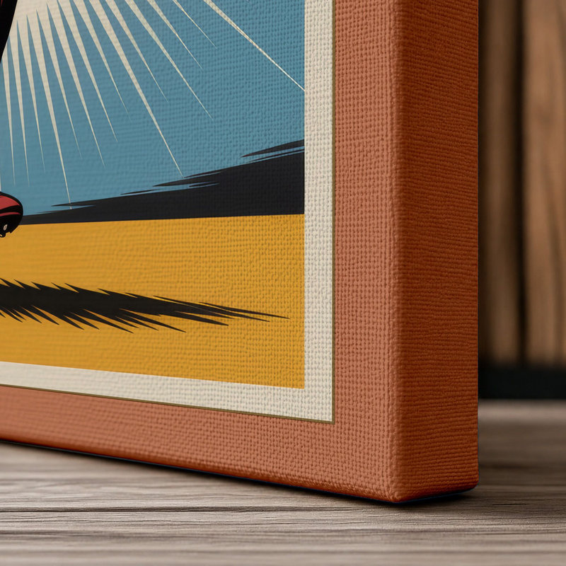 Print, 18x12 - 45.7 x 30.5 cm, Terracotta Border