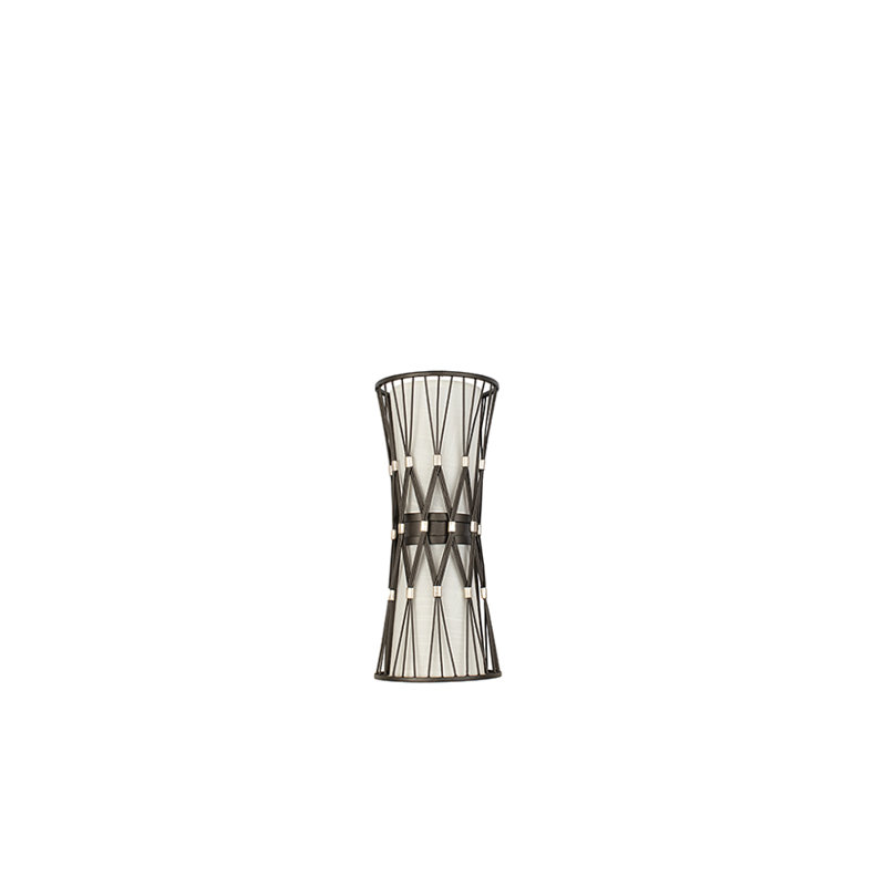 Rumba Bronze Cylinder Dimmable Direct Wired Sconce