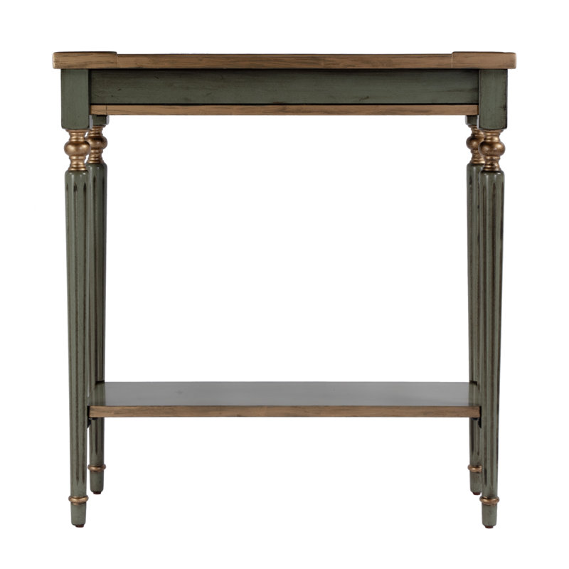 Console Aracellie, Vert pastel