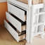 Lit mezzanine polyvalent avec rangement, bureau et caractéristiques de sécurité pour une chambre à coucher fonctionnelle et élégante-1650223423