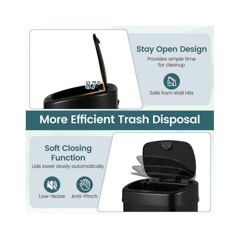 Metal Waste Bin