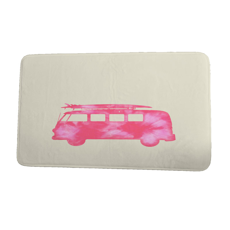 Tapis de bain Beach Drive, l 21 po x L 34 po, rose
