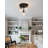 3-Light Dimmable Damp Rated Flush Mount  Lighting-951422892