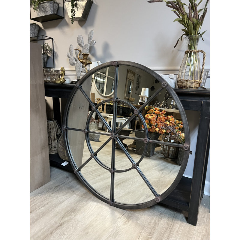 Sachiko Metal Flat Wall Mirror