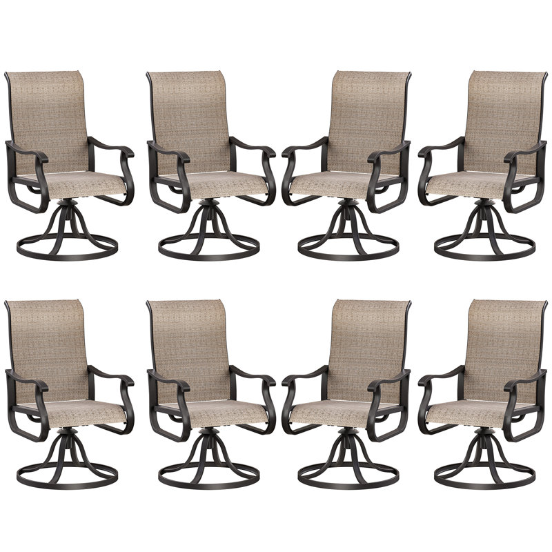 Fauteuil d'extérieur Cami, Brun