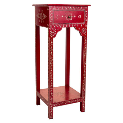 Erick Side Table with Storage