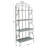 Angellyn Metal Weather Resistant Patio Shelving-90126922