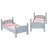Olivia's Little World 18" Doll Wooden Convertible Bunk Bed-334650593