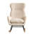 Modern Rocking Chair With High Backrest