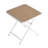 2-Pack Light Baby Blue Modern Lounge Chairs – Indoor/Outdoor All-Weather PP Plastic with Modern folding indoor/outdoor multi-functional square table- PP tabletop with metal legs-1024725819