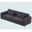 Nathally 85.8'' Velvet Sofa-710576184