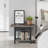 Maycin 22'' Wide Printer Stand with Storage Drawer and Wheels-1570674177
